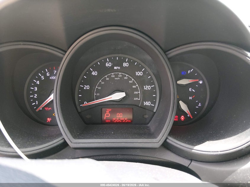 2014 Kia Rio VIN KNADM4A33E6349760 IAAI salvage auction — FRONT & REAR, Salvage (Georgia), sold $300 on 2026-07-23 (photo 7)