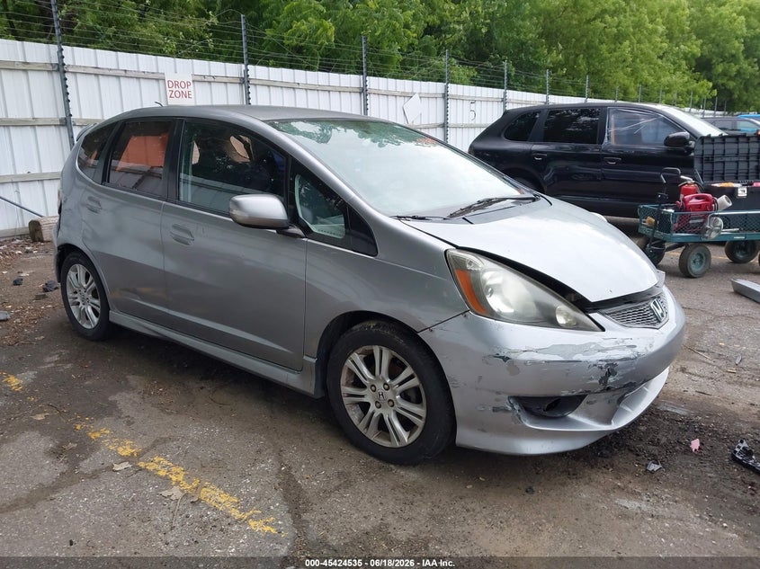 2010 Honda Fit VIN JHMGE8H45AC014688 IAAI salvage auction — NORMAL WEAR, Previous Salvage (Michigan), sold $675 on 2026-07-27 (photo 1)