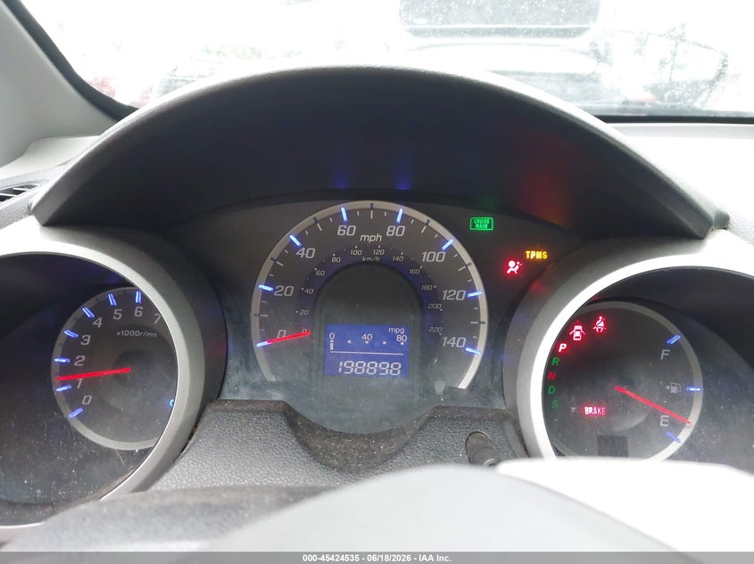 2010 Honda Fit VIN JHMGE8H45AC014688 IAAI salvage auction — NORMAL WEAR, Previous Salvage (Michigan), sold $675 on 2026-07-27 (photo 7)