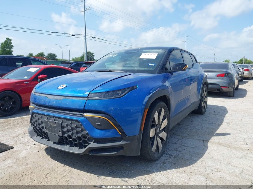2023 Fisker Ocean VIN VCF1ZBU26PG002578 IAAI salvage auction — FRONT END, Nrc Lienholder Repossession Paperwork (Texas), sold $6,600 on 2026-07-20 (photo 2)