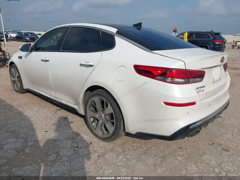 2019 Kia Optima VIN 5XXGT4L38KG374747 IAAI salvage auction — REPOSSESSION, Nrc Lienholder Repossession Paperwork (Texas), sold $4,050 on 2026-07-13 (photo 3)