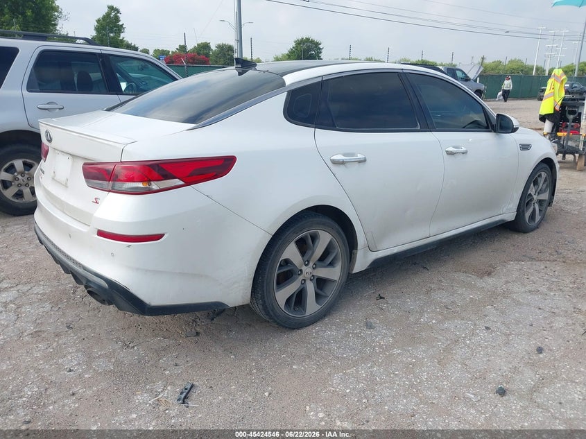 2019 Kia Optima VIN 5XXGT4L38KG374747 IAAI salvage auction — REPOSSESSION, Nrc Lienholder Repossession Paperwork (Texas), sold $4,050 on 2026-07-13 (photo 4)