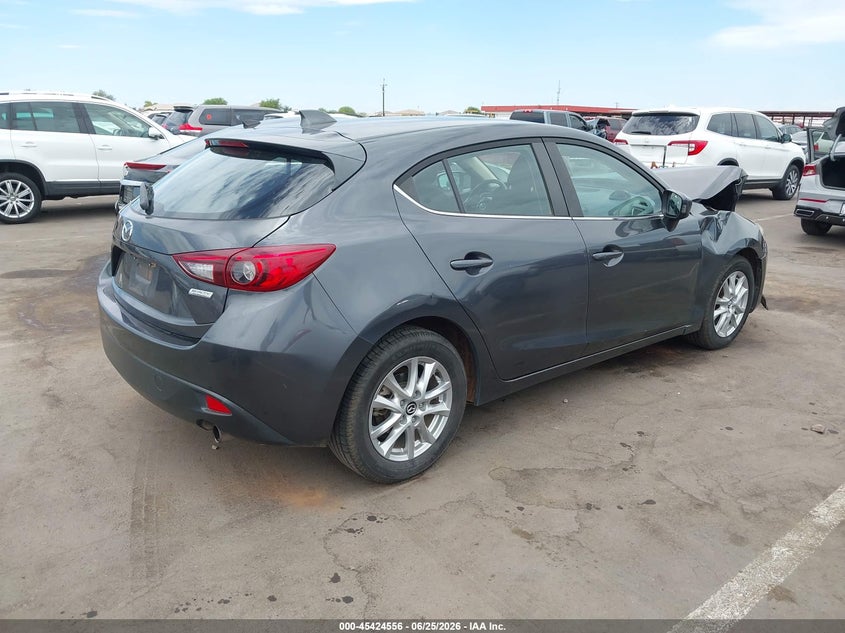 2014 Mazda 3 VIN JM1BM1L72E1110626 IAAI salvage auction — RIGHT FRONT, Salvage (Arizona), sold $575 on 2026-07-07 (photo 4)