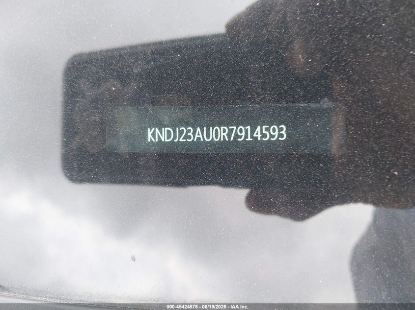 2024 Kia Soul VIN KNDJ23AU0R7914593 IAAI salvage auction — FRONT END, Salvage Title, sold $2,050 on 2026-07-23 (photo 9)