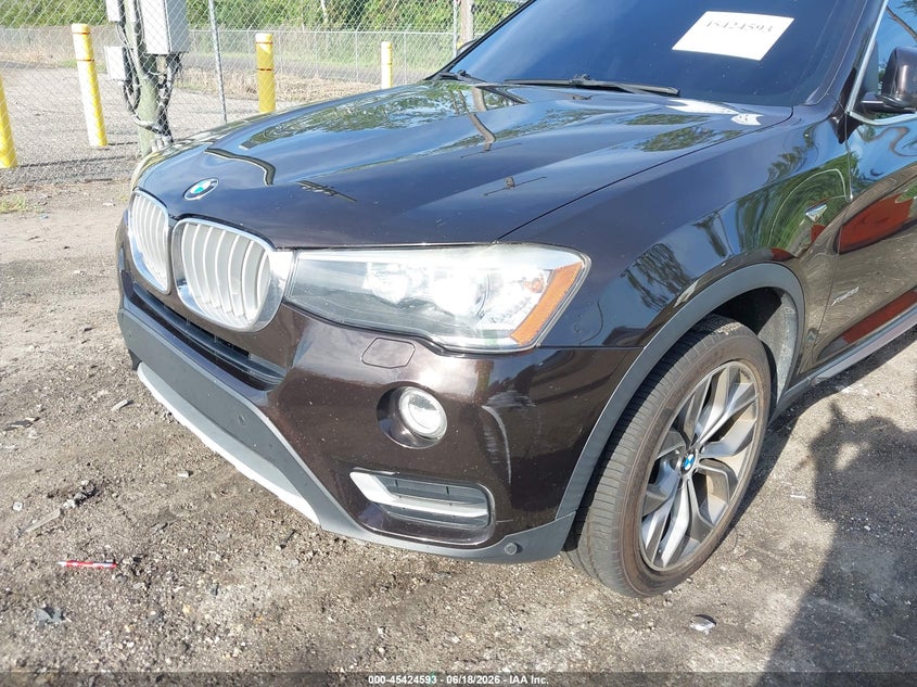2016 BMW X3 VIN 5UXWX9C58G0D64843 IAAI salvage auction — NORMAL WEAR, Clear (Florida), sold $1,650 on 2026-07-21 (photo 6)