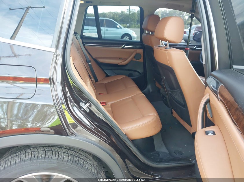 2016 BMW X3 VIN 5UXWX9C58G0D64843 IAAI salvage auction — NORMAL WEAR, Clear (Florida), sold $1,650 on 2026-07-21 (photo 8)