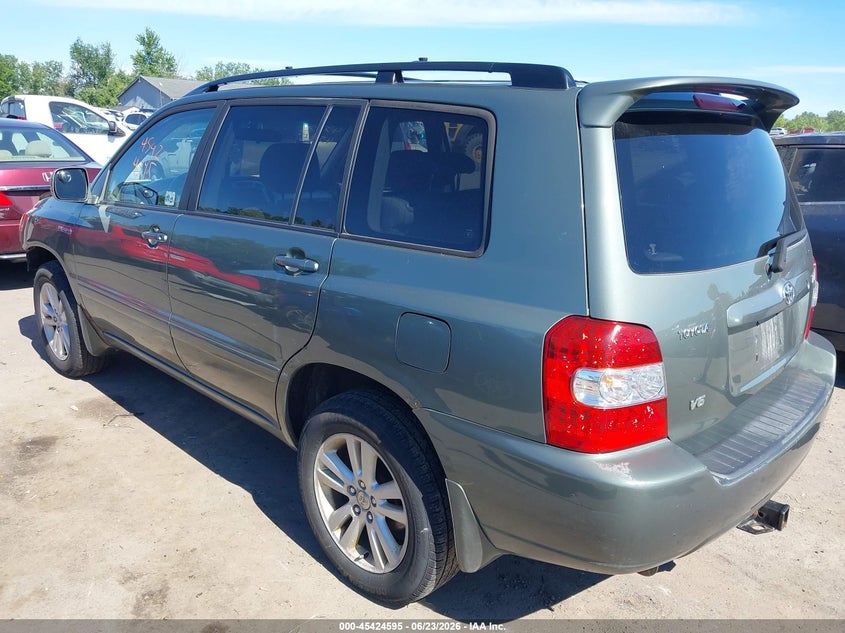 2007 Toyota Highlander VIN JTEHW21A070040721 IAAI salvage auction — FRONT END, Salvage (Ohio), sold $25 on 2026-07-21 (photo 3)