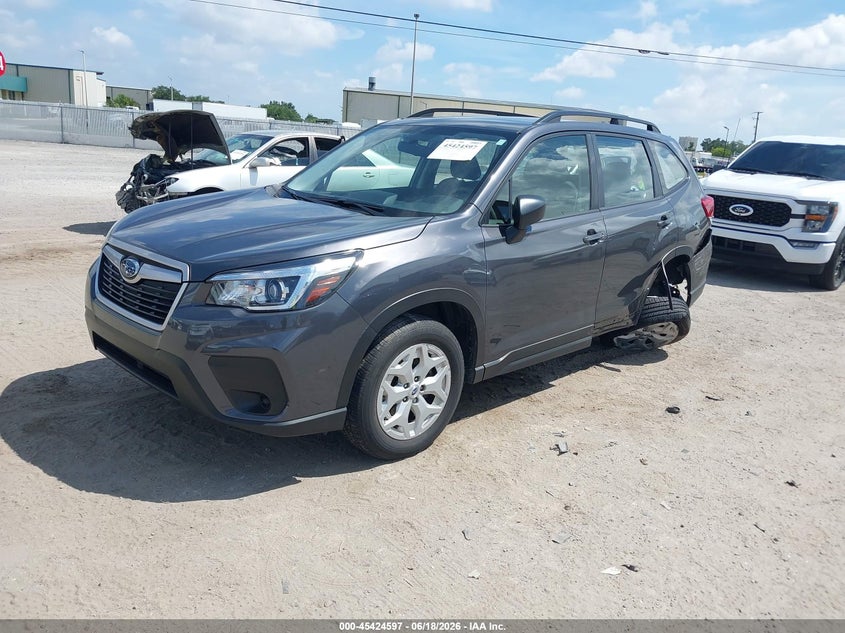 2020 Subaru Forester VIN JF2SKADC7LH592257 IAAI salvage auction — LEFT REAR, Rebuildable (Florida), sold $4,450 on 2026-07-14 (photo 2)