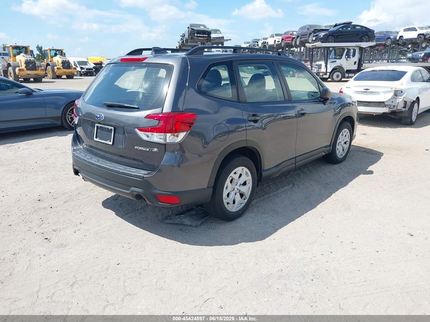 2020 Subaru Forester VIN JF2SKADC7LH592257 IAAI salvage auction — LEFT REAR, Rebuildable (Florida), sold $4,450 on 2026-07-14 (photo 4)