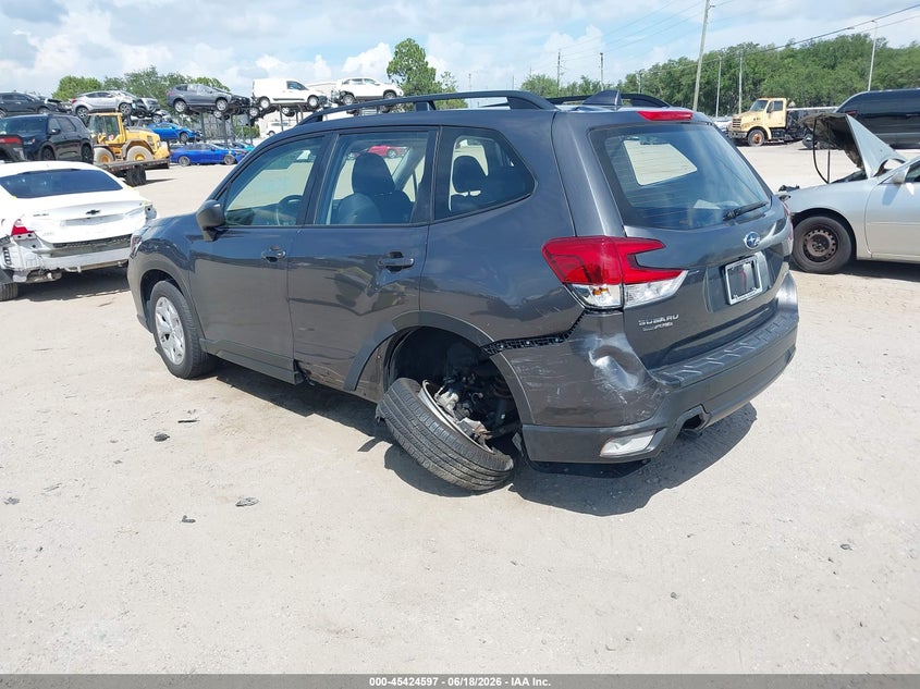 2020 Subaru Forester VIN JF2SKADC7LH592257 IAAI salvage auction — LEFT REAR, Rebuildable (Florida), sold $4,450 on 2026-07-14 (photo 3)