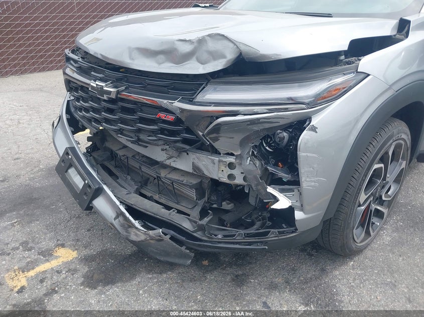 2024 Chevrolet Trax VIN KL77LJE25RC128491 IAAI salvage auction — LEFT FRONT, Salvage (California), sold $9,100 on 2026-07-12 (photo 6)