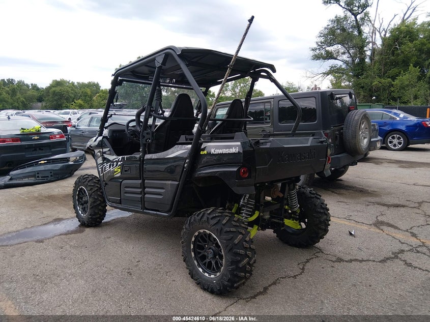 2024 Kawasaki Teryx VIN JKBRFCJ15RB505795 IAAI salvage auction — SIDE, Salvage (Kansas), sold $3,150 on 2026-07-29 (photo 3)