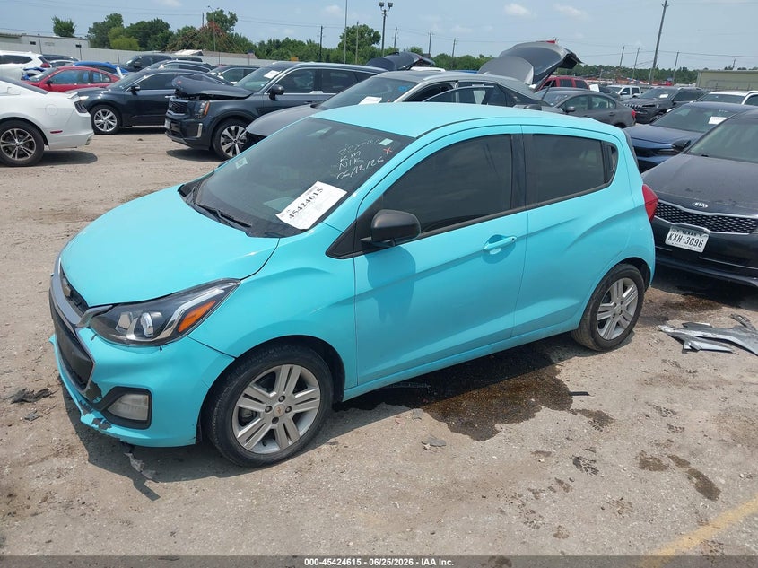2021 Chevrolet Spark VIN KL8CB6SA3MC221590 IAAI salvage auction — RIGHT SIDE, Original (Texas), sold $1,350 on 2026-07-22 (photo 2)