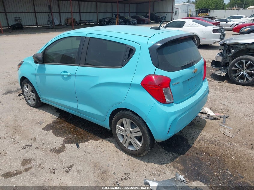 2021 Chevrolet Spark VIN KL8CB6SA3MC221590 IAAI salvage auction — RIGHT SIDE, Original (Texas), sold $1,350 on 2026-07-22 (photo 3)