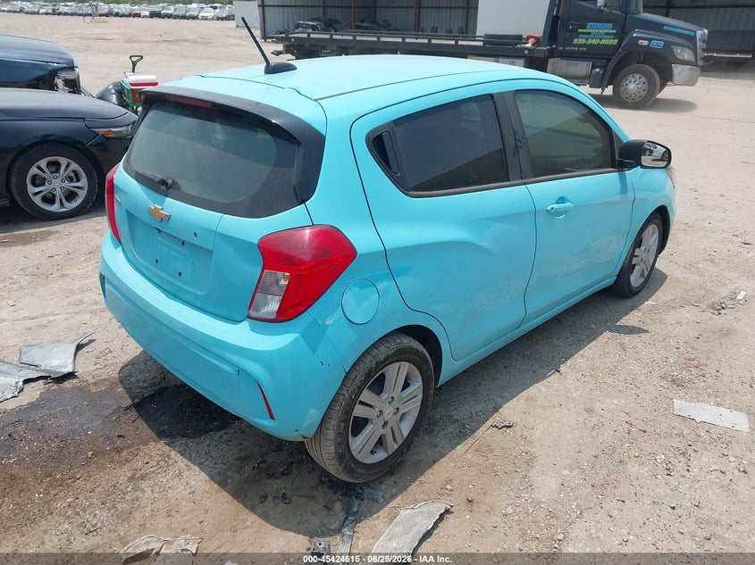 2021 Chevrolet Spark VIN KL8CB6SA3MC221590 IAAI salvage auction — RIGHT SIDE, Original (Texas), sold $1,350 on 2026-07-22 (photo 4)