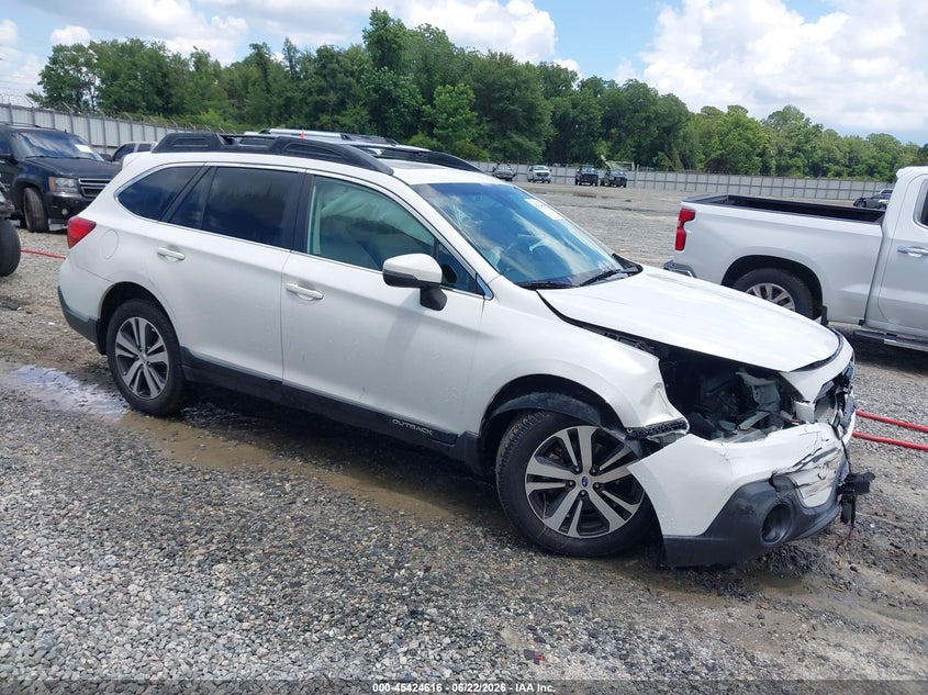 2018 Subaru Outback VIN 4S4BSANC3J3296543 IAAI salvage auction — FRONT END, Salvage Title, sold $2,500 on 2026-07-31 (photo 1)