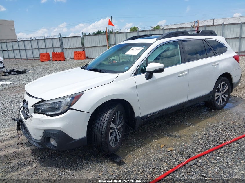 2018 Subaru Outback VIN 4S4BSANC3J3296543 IAAI salvage auction — FRONT END, Salvage Title, sold $2,500 on 2026-07-31 (photo 2)