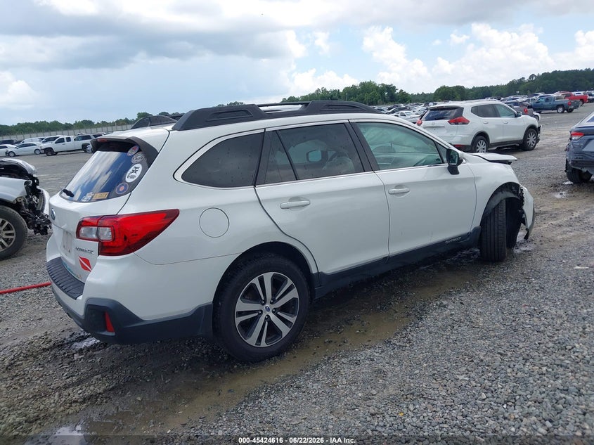 2018 Subaru Outback VIN 4S4BSANC3J3296543 IAAI salvage auction — FRONT END, Salvage Title, sold $2,500 on 2026-07-31 (photo 4)