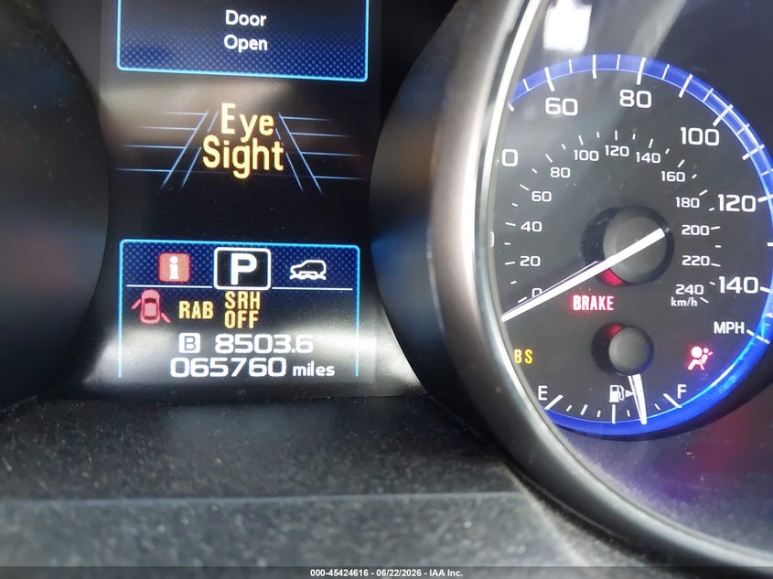 2018 Subaru Outback VIN 4S4BSANC3J3296543 IAAI salvage auction — FRONT END, Salvage Title, sold $2,500 on 2026-07-31 (photo 7)