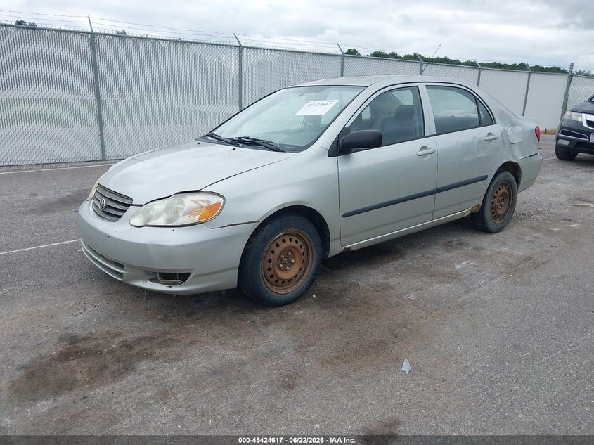 2004 Toyota Corolla VIN JTDBR32E642025097 IAAI salvage auction — NORMAL WEAR, Clear (Indiana), sold $325 on 2026-07-30 (photo 2)