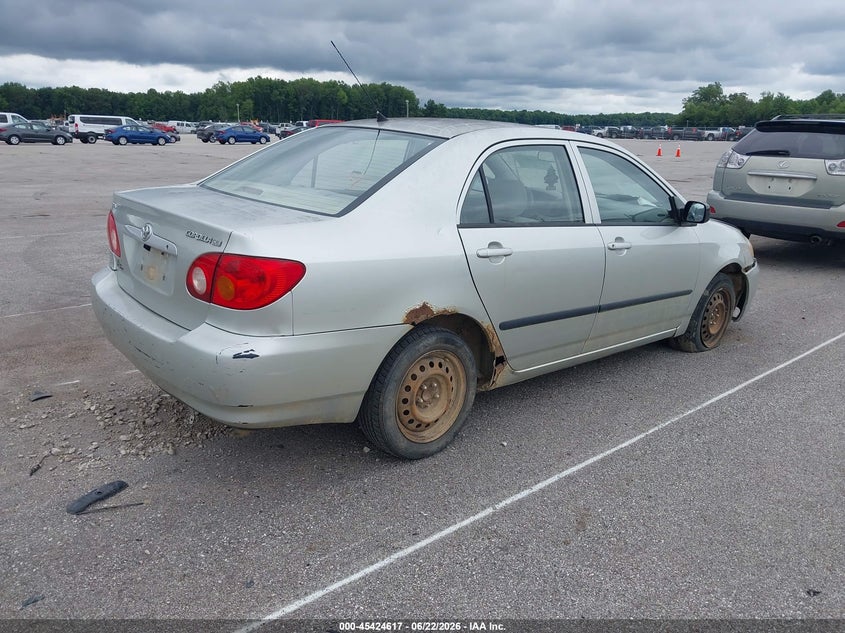 2004 Toyota Corolla VIN JTDBR32E642025097 IAAI salvage auction — NORMAL WEAR, Clear (Indiana), sold $325 on 2026-07-30 (photo 4)