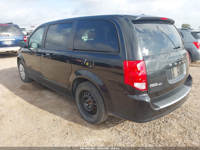 2018 Dodge Caravan VIN 2C4RDGBG5JR348267 IAAI salvage auction — NORMAL WEAR, Nrc Lienholder Repossession Paperwork (Texas), sold $8,200 on 2026-07-15 (photo 3)