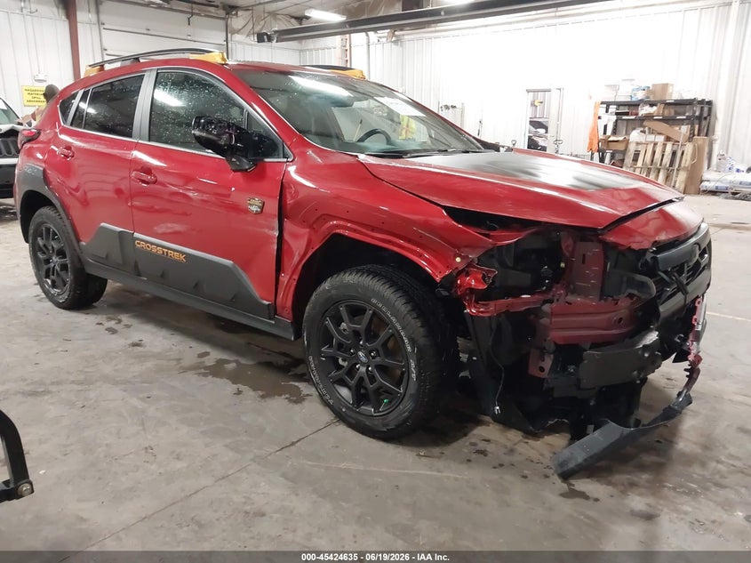 2025 Subaru Xv VIN 4S4GUHU69S3759713 IAAI salvage auction — FRONT END, Salvage (Iowa), sold $9,800 on 2026-07-28 (photo 1)