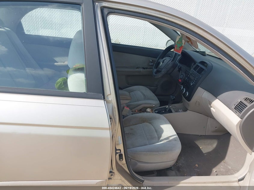 2007 Kia Spectra VIN KNAFE121275450007 IAAI salvage auction — HAIL, Original (Texas), sold $325 on 2026-07-17 (photo 5)