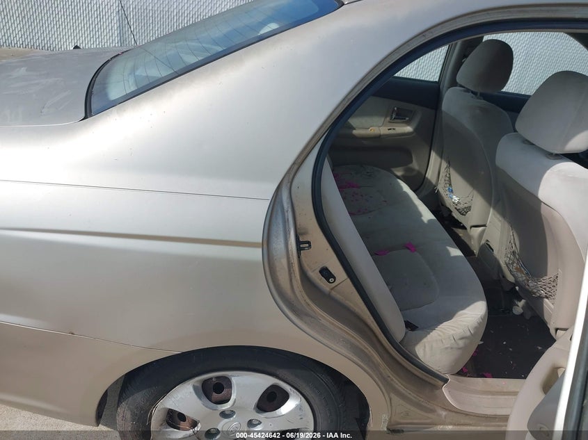 2007 Kia Spectra VIN KNAFE121275450007 IAAI salvage auction — HAIL, Original (Texas), sold $325 on 2026-07-17 (photo 8)