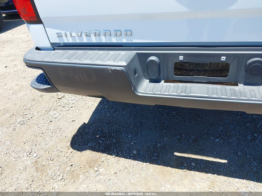 2017 Chevrolet Silverado 1500 VIN 1GCNCNEH7HZ121284 IAAI salvage auction — FRONT & REAR, SF97 (California), sold $9,100 on 2026-07-29 (photo 6)