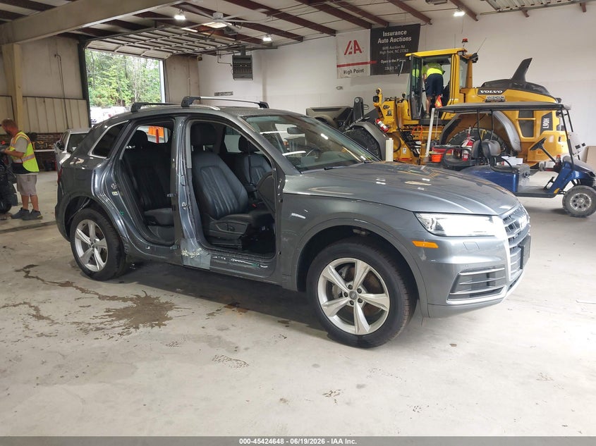 2020 Audi Q5 VIN WA1ANAFY6L2010950 IAAI salvage auction — SIDE, Salvage (North Carolina), sold $7,950 on 2026-07-16 (photo 1)