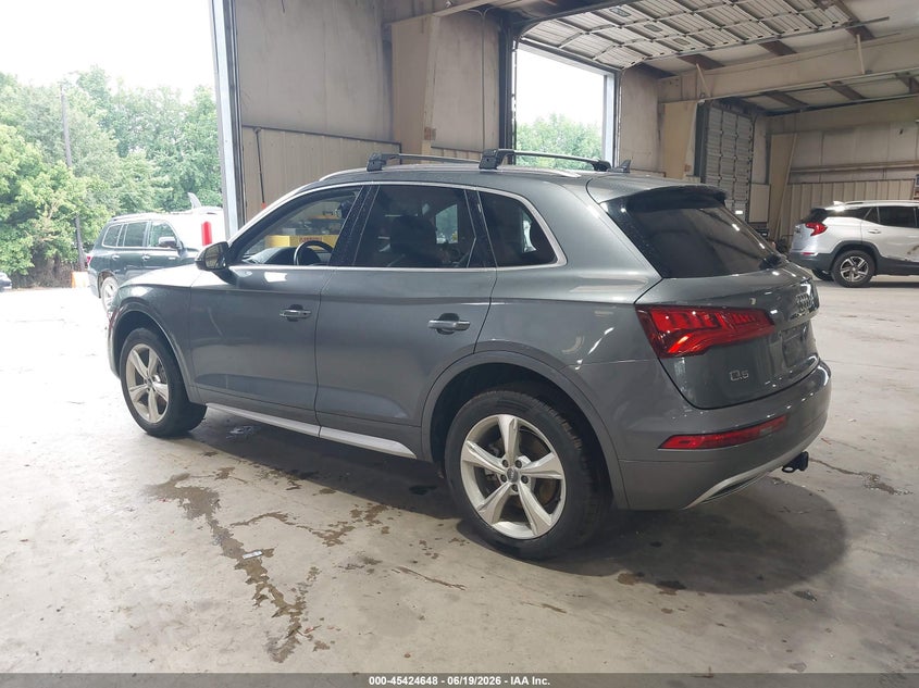2020 Audi Q5 VIN WA1ANAFY6L2010950 IAAI salvage auction — SIDE, Salvage (North Carolina), sold $7,950 on 2026-07-16 (photo 3)