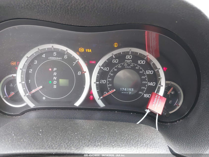 2009 Acura Tsx VIN JH4CU26629C027266 IAAI salvage auction — FRONT END, Salvage (Ohio), sold $250 on 2026-07-09 (photo 7)