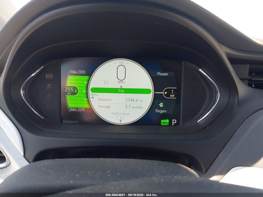 2019 Chevrolet Bolt ev VIN 1G1FW6S04K4100938 IAAI salvage auction — NORMAL WEAR, SF97 (California), sold $15,300 on 2026-07-28 (photo 7)