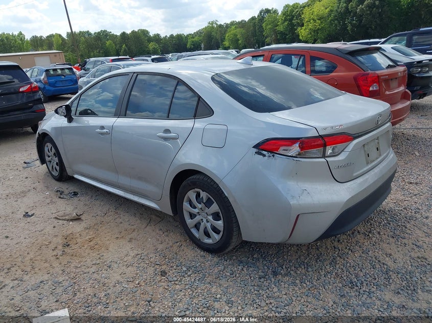 2023 Toyota Corolla VIN 5YFB4MDE2PP009518 IAAI salvage auction — FRONT END, Salvage (North Carolina), sold $4,250 on 2026-07-13 (photo 3)