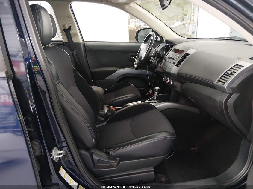 2013 Mitsubishi Outlander VIN JA4AS3AW2DU006510 IAAI salvage auction — FRONT END, Rebuildable (Florida), sold $400 on 2026-07-22 (photo 5)