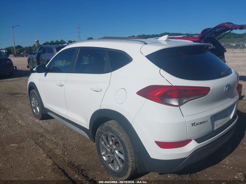 2017 Hyundai Tucson VIN KM8J3CA44HU464830 IAAI salvage auction — FRONT END, Salvage Title, sold $2,600 on 2026-07-28 (photo 3)