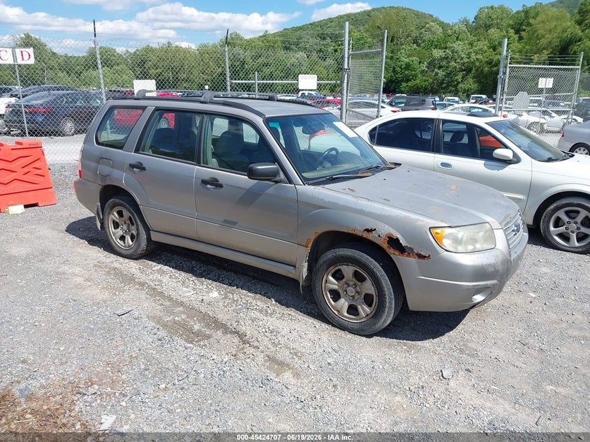 2006 Subaru Forester VIN JF1SG63686H729662 IAAI salvage auction — NORMAL WEAR, Clear (Virginia), sold $425 on 2026-07-28 (photo 1)