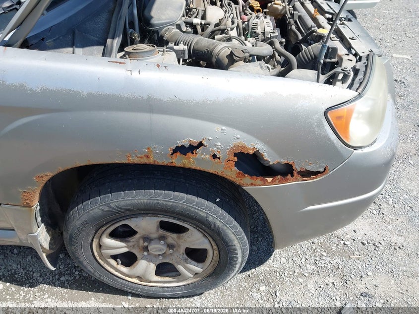 2006 Subaru Forester VIN JF1SG63686H729662 IAAI salvage auction — NORMAL WEAR, Clear (Virginia), sold $425 on 2026-07-28 (photo 6)