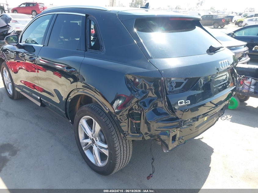 2024 Audi Q3 VIN WA1EECF3XR1203182 IAAI salvage auction — REAR END, Wait Title, sold $12,500 on 2026-08-21 (photo 6)