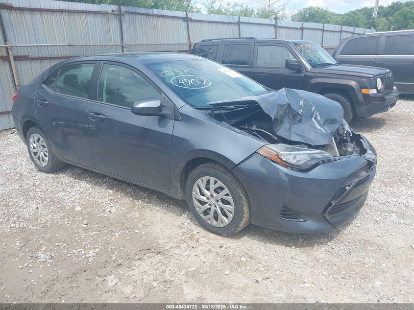 2017 Toyota Corolla VIN 5YFBURHE5HP614707 IAAI salvage auction — FRONT END, Salvage Title, sold $2,400 on 2026-07-29 (photo 1)