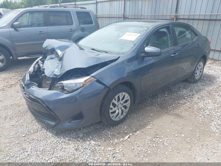2017 Toyota Corolla VIN 5YFBURHE5HP614707 IAAI salvage auction — FRONT END, Salvage Title, sold $2,400 on 2026-07-29 (photo 2)