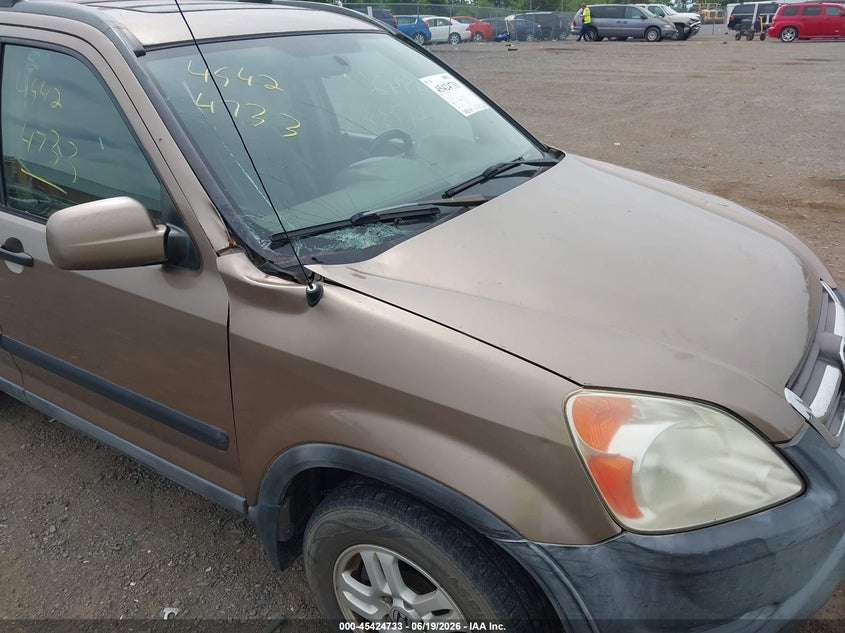 2002 Honda Cr-v VIN SHSRD78852U002046 IAAI salvage auction — RIGHT FRONT, Clear (Virginia), sold $450 on 2026-07-08 (photo 6)