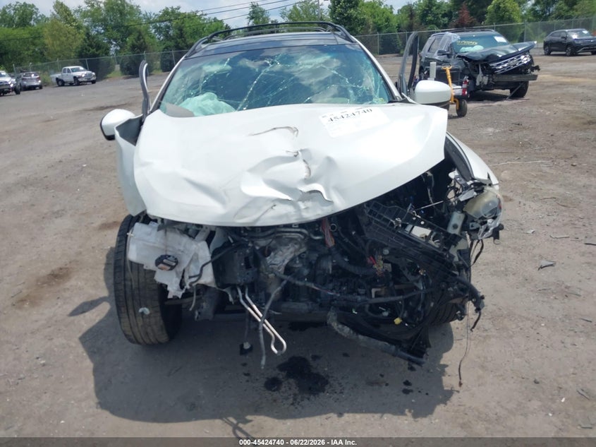 2011 Nissan Murano VIN JN8AZ1MU5BW052743 IAAI salvage auction — FRONT END, Clear (Virginia), sold $300 on 2026-07-14 (photo 6)