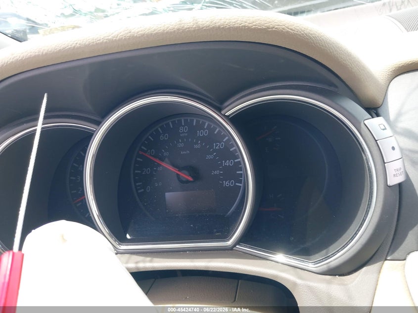2011 Nissan Murano VIN JN8AZ1MU5BW052743 IAAI salvage auction — FRONT END, Clear (Virginia), sold $300 on 2026-07-14 (photo 7)