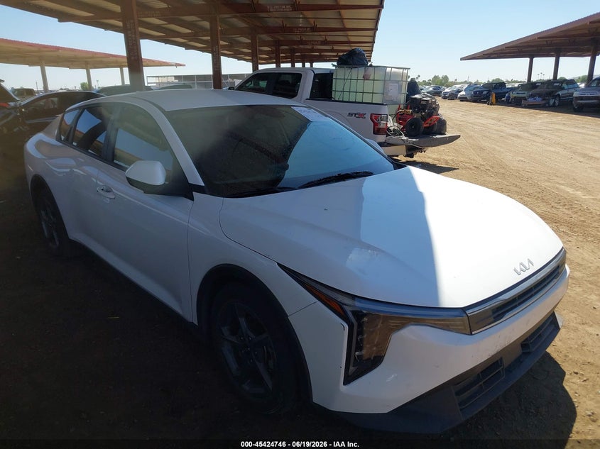 2025 Kia K4 VIN 3KPFT4DE8SE125448 IAAI salvage auction — REAR END, Salvage (Arizona), sold $7,250 on 2026-07-28 (photo 1)