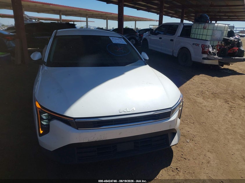 2025 Kia K4 VIN 3KPFT4DE8SE125448 IAAI salvage auction — REAR END, Salvage (Arizona), sold $7,250 on 2026-07-28 (photo 6)