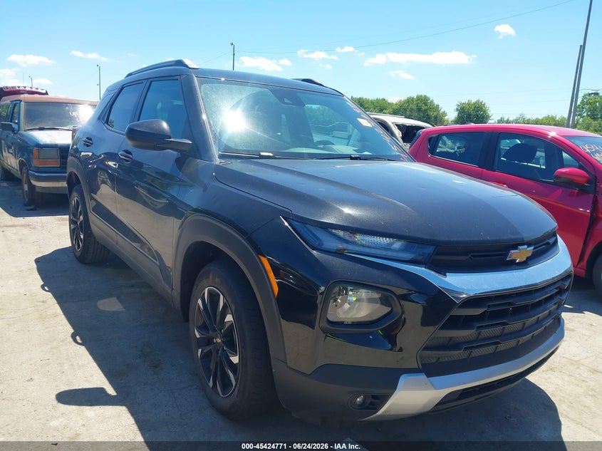 2022 Chevrolet Trailblazer VIN KL79MPSL0NB089640 IAAI salvage auction — HAIL, Salvage Title, sold $6,100 on 2026-07-17 (photo 1)