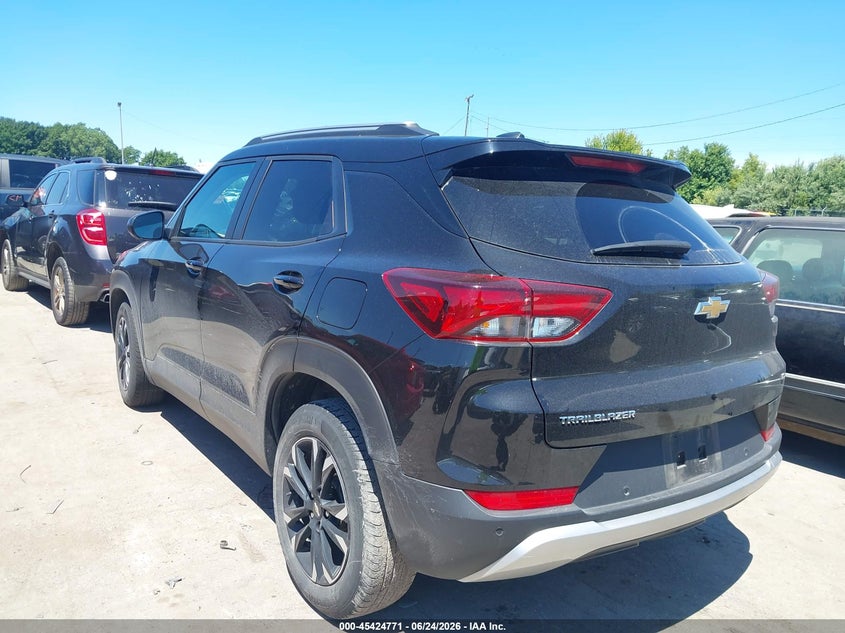 2022 Chevrolet Trailblazer VIN KL79MPSL0NB089640 IAAI salvage auction — HAIL, Salvage Title, sold $6,100 on 2026-07-17 (photo 3)