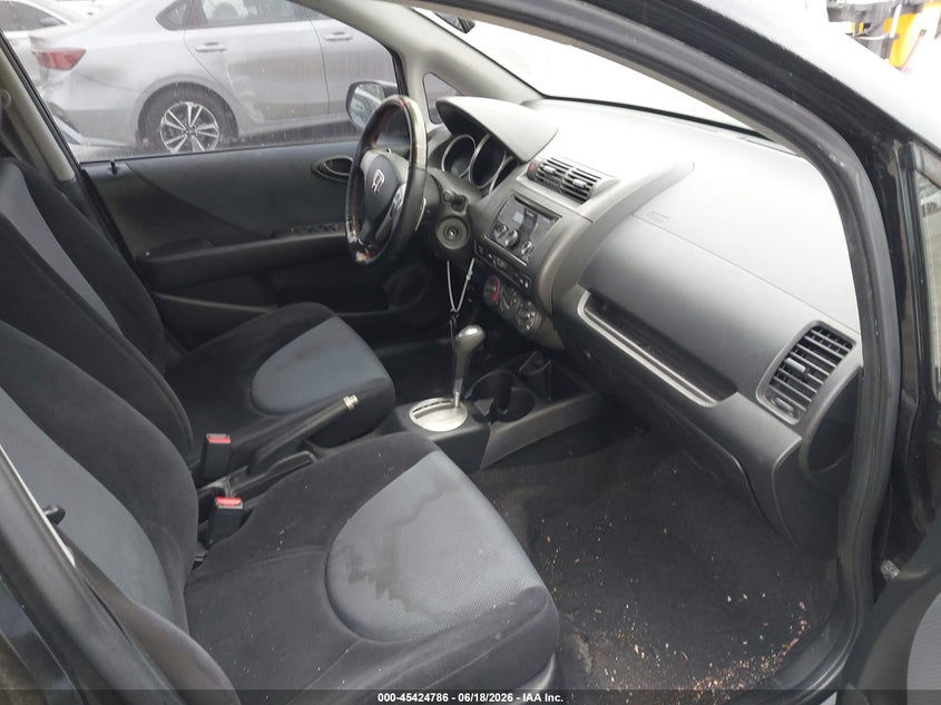 2008 Honda Fit VIN JHMGD38668S025397 IAAI salvage auction — RIGHT SIDE, Salvage (California), sold $650 on 2026-07-07 (photo 5)